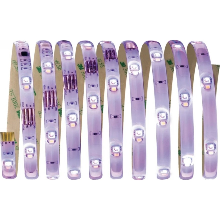 Paulmann 70696 - LED RGBW/8W Dimbart digitalt band 3m 230V + fjärrkontroll