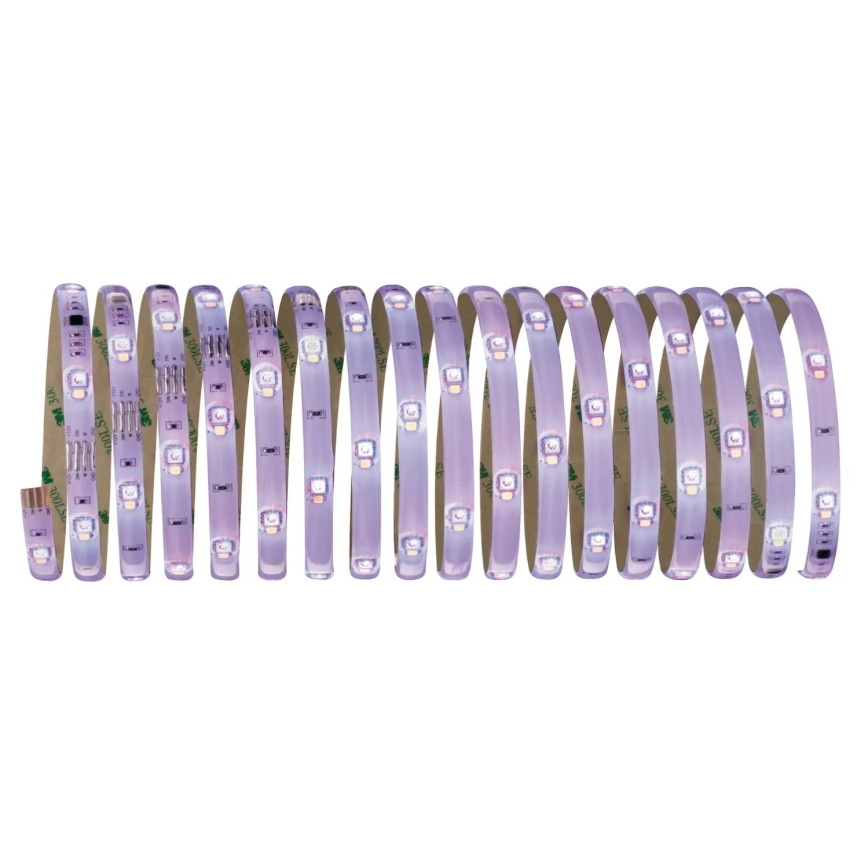 Paulmann 70697 - LED RGBW/10,5W Dimbar LED-remsa DIGITAL 4,8m 230V + fjärrkontroll