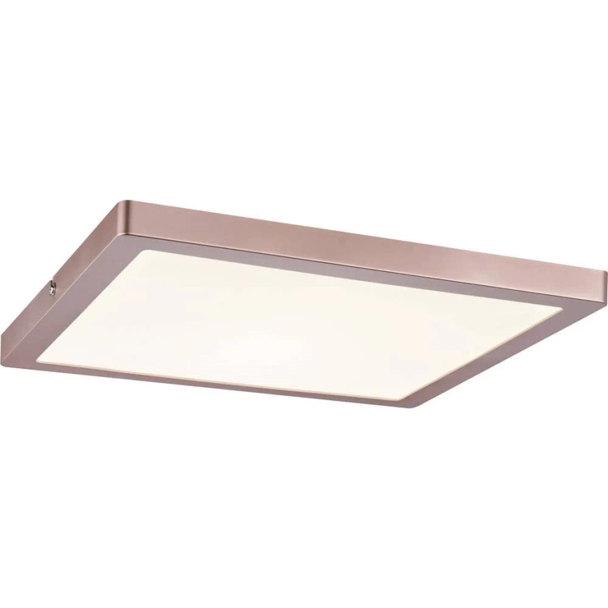Paulmann 70873 - LED/24W Ljusreglerad panel ATRIA 230V 2700K 30x30 cm Roséguld