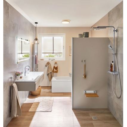 Paulmann 70882-LED/22,5W IP44 Dimbart badrumsplafond AVIAR 230V