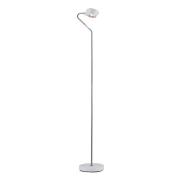 Paulmann 70920 - LED/7,5W Dimbar golvlampa RAMOS 230V vit/blank krom