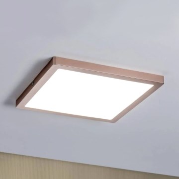 Paulmann 70941 - LED/20W Fäst panel ATRIA 230V 4000K 30x30 cm Roséguld