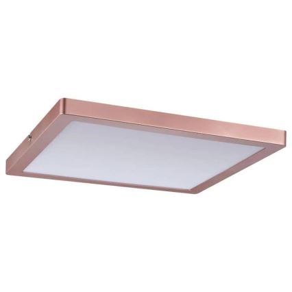 Paulmann 70941 - LED/20W Fäst panel ATRIA 230V 4000K 30x30 cm Roséguld