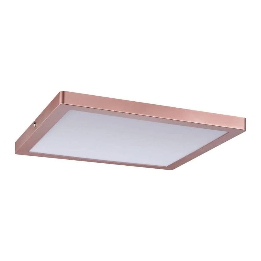 Paulmann 70941 - LED/20W Fäst panel ATRIA 230V 4000K 30x30 cm Roséguld
