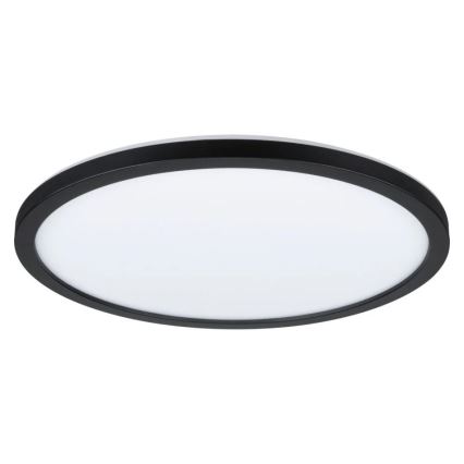 Paulmann 70998 - LED/16W Fäst panel ATRIA 230V 3000K diameter 29,3 cm svart