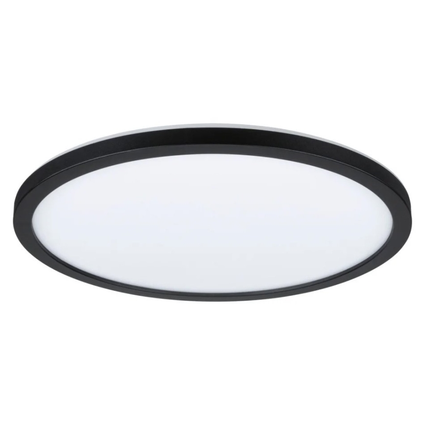 Paulmann 70998 - LED/16W Fäst panel ATRIA 230V 3000K diameter 29,3 cm svart