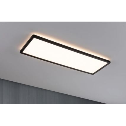 Paulmann 71003 - LED/22W Ljusreglerad panel ATRIA 230V 3000K 20x58 cm svart