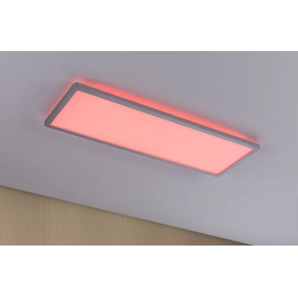Paulmann 71020 - LED/20W RGBW Dimbar panel ATRIA 230V 4000K 20x58 cm + fjärrkontroll