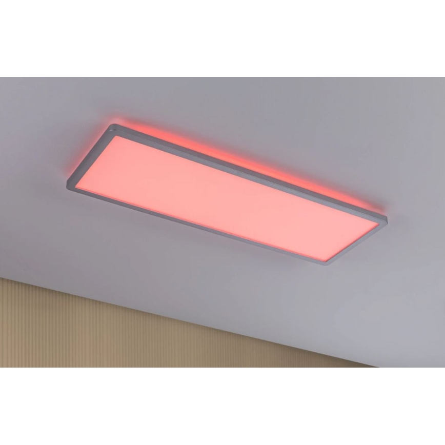 Paulmann 71020 - LED/20W RGBW Dimbar panel ATRIA 230V 4000K 20x58 cm + fjärrkontroll