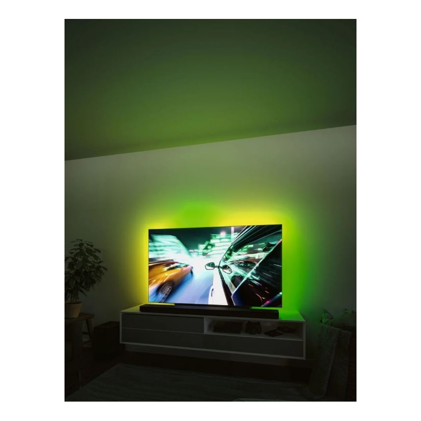 Paulmann 78880 - LED/3,5W RGB Dimbar list för TV 2m ZOLL 5V + fjärrkontroll