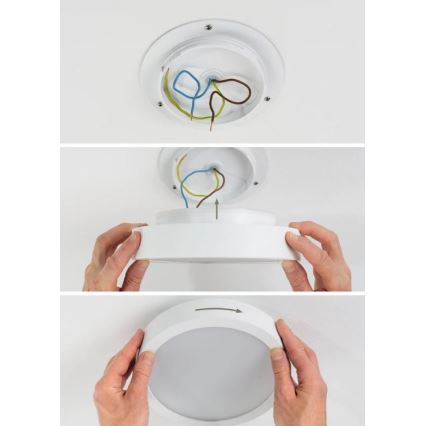 Paulmann 78923 - LED/13W IP44 Ljusreglerad vägglampa för badrum AVIAR 230V