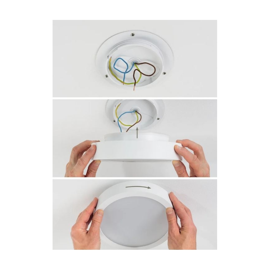 Paulmann 78923 - LED/13W IP44 Ljusreglerad vägglampa för badrum AVIAR 230V