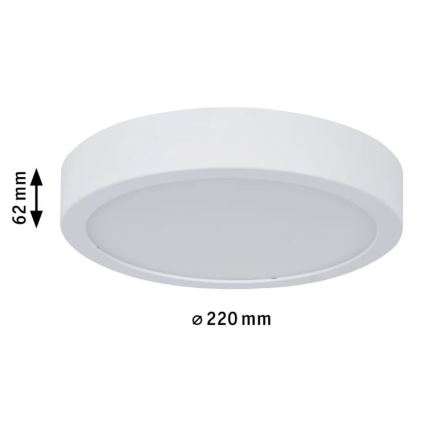 Paulmann 78923 - LED/13W IP44 Ljusreglerad vägglampa för badrum AVIAR 230V