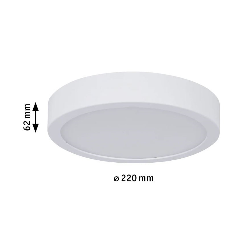 Paulmann 78923 - LED/13W IP44 Ljusreglerad vägglampa för badrum AVIAR 230V