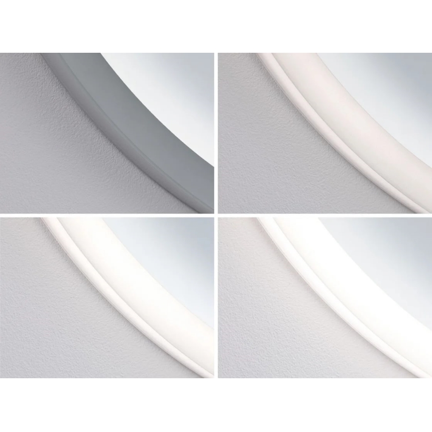 Paulmann 78952- LED/21W IP44 Dimbart badrumsspegel med uppvärmning och bakgrundsbelysning MIRA 230V