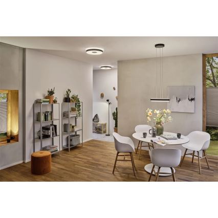 Paulmann 79518 - LED/23W Ljusreglerad taklampa PURIC PANE 230V
