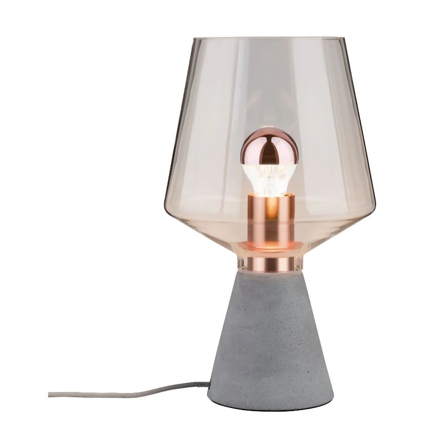 Paulmann 79665 - 1xE27/20W Bordslampa NEORDIC YORIK 230V