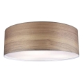 Paulmann 79687 - 3xE27/20W Taklampa NEORDIC LISKA 230V valnöt