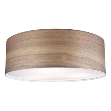 Paulmann 79687 - 3xE27/20W Taklampa NEORDIC LISKA 230V valnöt