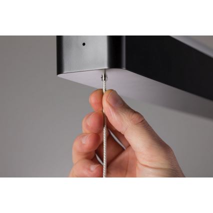 Paulmann 79694 - LED/40W Ljusreglerad ljuskrona på textilsladd LENTO 230V 2700-6000K