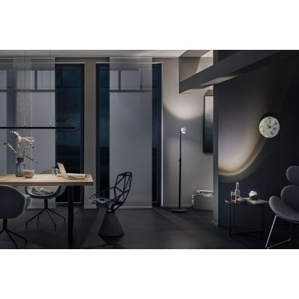 Paulmann 79694 - LED/40W Ljusreglerad ljuskrona på textilsladd LENTO 230V 2700-6000K