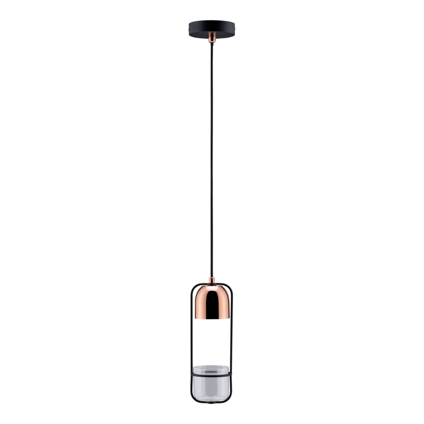 Paulmann 79749 - 1xGU10/20W Ljuskrona med snöre fläktJA 230V