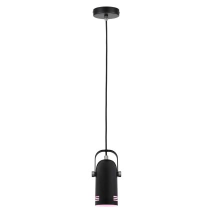 Paulmann 79766 - LAVEA pendel på vajer LED RGBW 1xE27/9W 230V svart