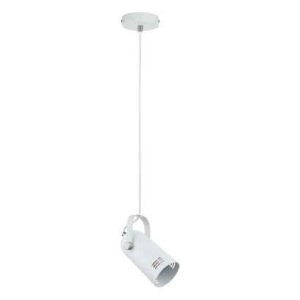 Paulmann 79767 - LED 1xE27/8W Pendellampa på vajer LAVEA 230V vit