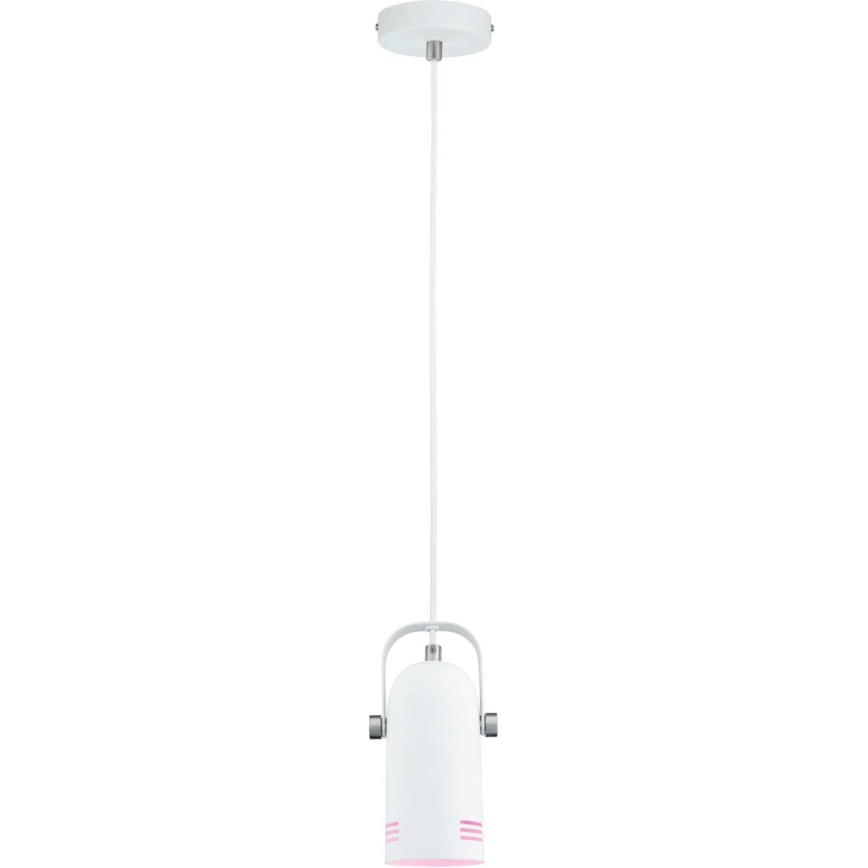 Paulmann 79767 - LED RGBW 1xE27/15W LAVEA pendel med vajer 230V vit