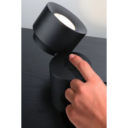 Paulmann 79776 - LED/3W Ljusreglerad vägglampa 2i1 PURIC PANE 230V