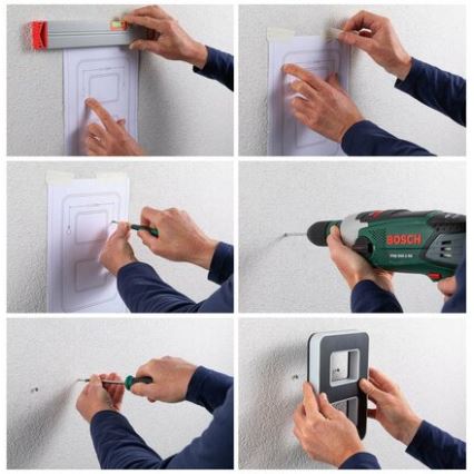 Paulmann 79842 - LED/0,2W IP44 Solärt husnummer 1,2V 1500 mAh