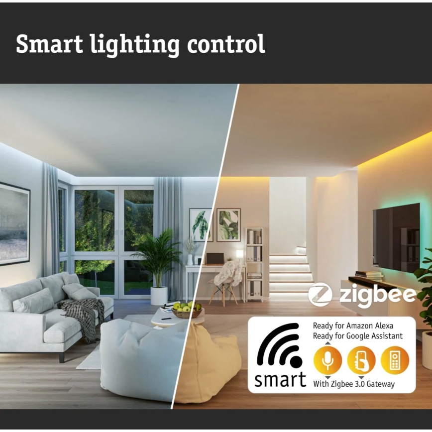 Paulmann 79897 - LED RGBW/22W Dimbart taklampa SMART VELORA 230V