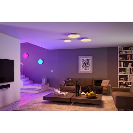 Paulmann 79899 - LED RGBW/16,5W Dimbart takarmatur SMART VELORA 230V