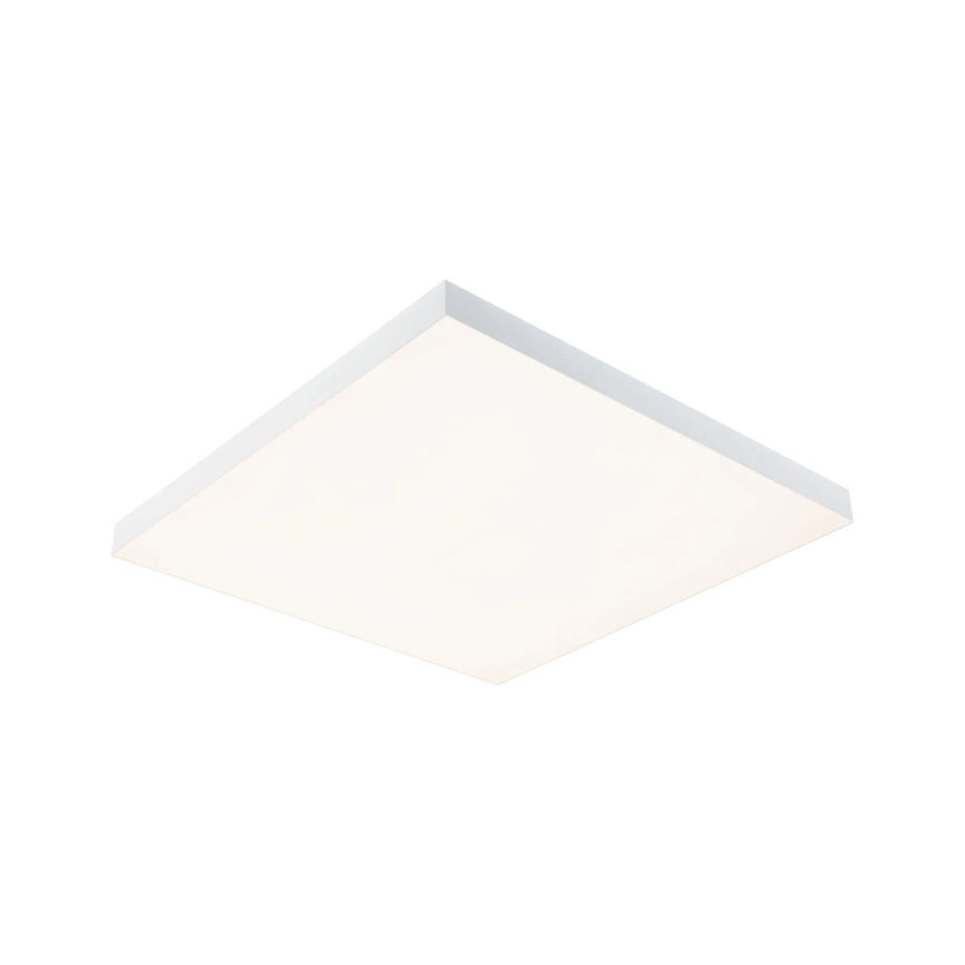 Paulmann 79910 - LED/31W RGBW Dimbart takarmatur LORIA 230V 3000–6500K 59,5x59,5 cm vit + fjärrkontroll