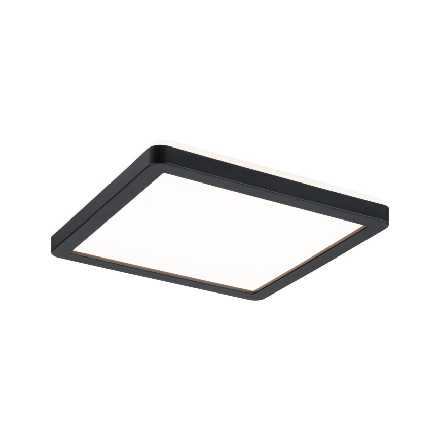 Paulmann 79920 - LED/11,2W dimbar panel ATRIA 230V 3000K 19x19 cm svart