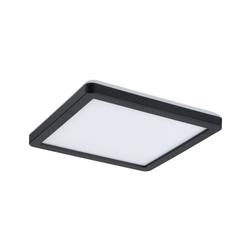Paulmann 79920 - LED/11,2W dimbar panel ATRIA 230V 3000K 19x19 cm svart