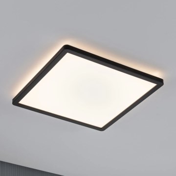 Paulmann 79921 - LED/16W Dimmbar panel ATRIA 230V 3000K 29,3x29,3 cm svart