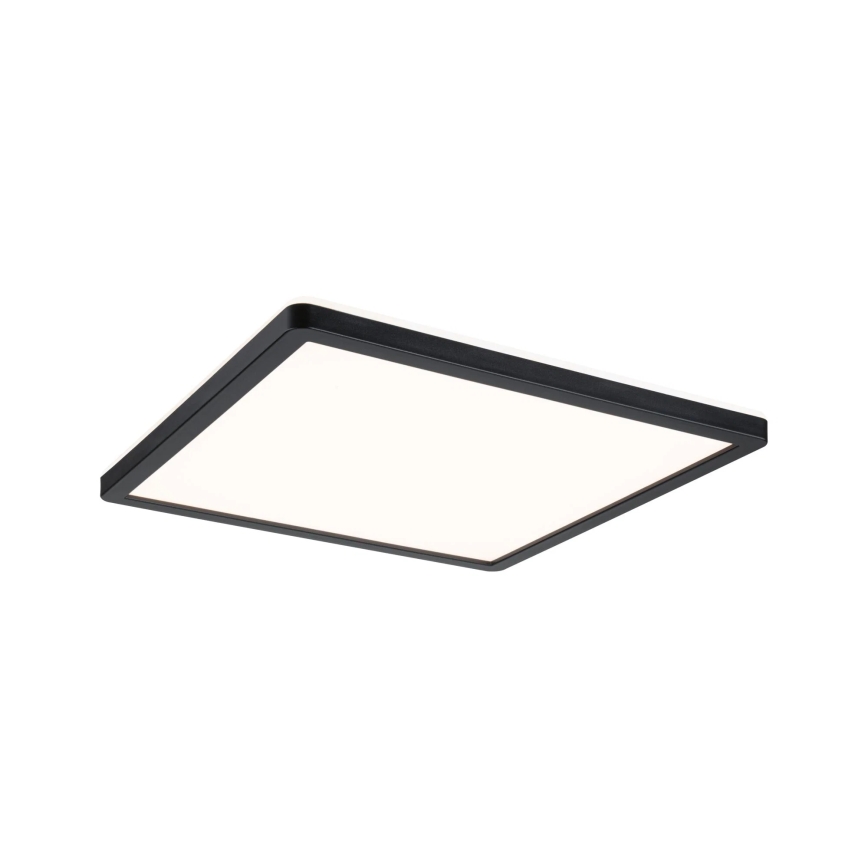 Paulmann 79921 - LED/16W Dimmbar panel ATRIA 230V 3000K 29,3x29,3 cm svart