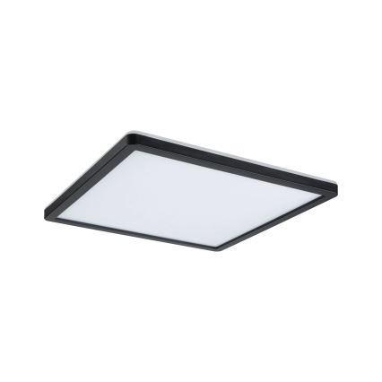Paulmann 79921 - LED/16W Dimmbar panel ATRIA 230V 3000K 29,3x29,3 cm svart