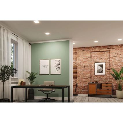 Paulmann 79948 - LED/12W IP44 Dimmbar infälld badrumsarmatur VARIFIT 230V