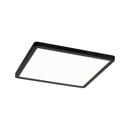 Paulmann 79967 - LED 16W IP44 dimbar infälld badrumsarmatur AREO 230V 23x23 cm svart