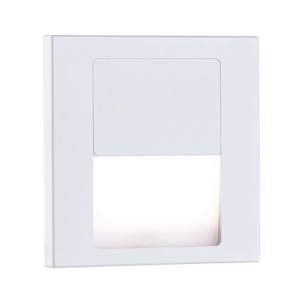 Paulmann 79999 - LED/1W Trappbelysning TSARO 230V Follow/vit