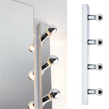 Paulmann 80098 - 4xE14/40W IP44 Spegelbelysning för badrum REGULA 230V skinande krom