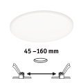 Paulmann 92392 - LED/17,5W IP44 infälld Badrumbelysning VARIFIT 230V