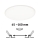 Paulmann 92392 - LED/17,5W IP44 infälld Badrumbelysning VARIFIT 230V