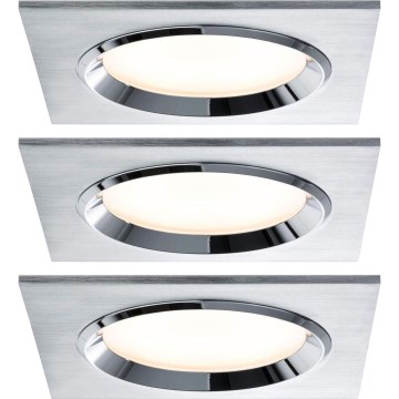 Paulmann 92696 - KIT 3xLED/8W Ljusreglerad upphängd taklampa DICE 230V