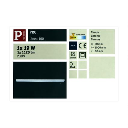 Paulmann 92704 - SET 3xLED/5,5W Hängande Takbelysning BAGEL 230V