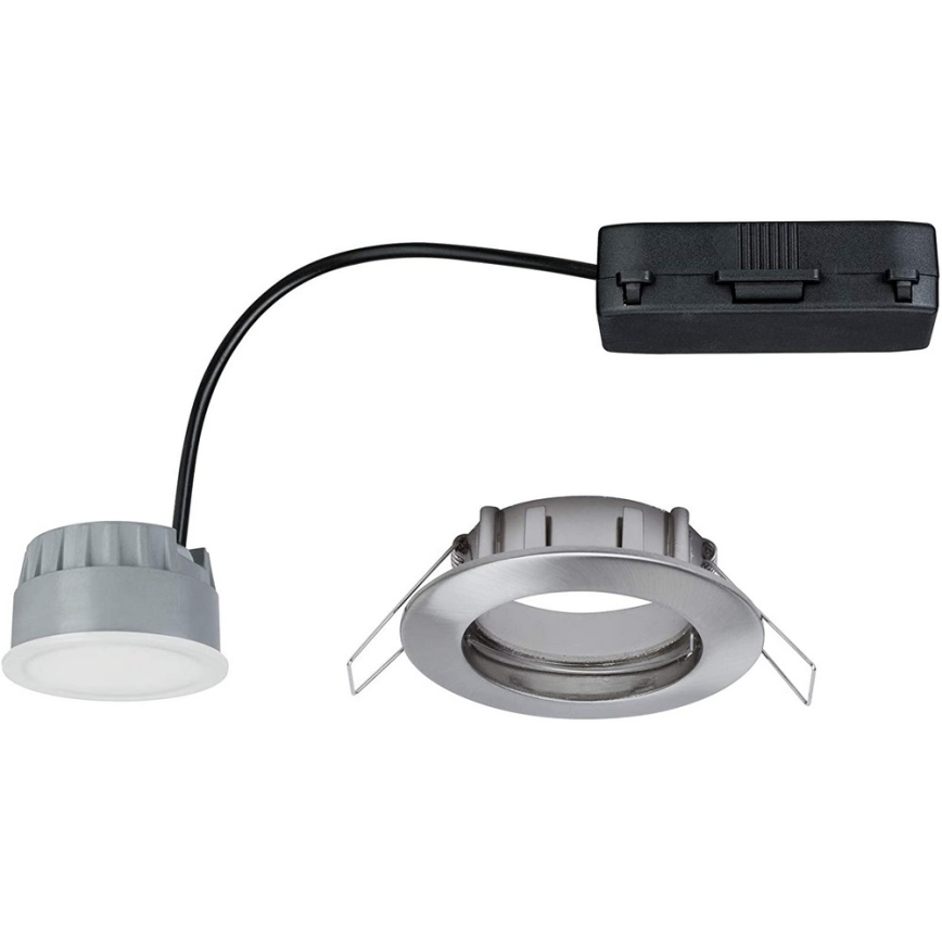 Paulmann 92827 - SET 3xLED/7W IP44 Dimbart badrumsinfällt takarmatur COIN 230V