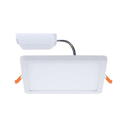 Paulmann 92993 - LED/13W IP44 infälld badrumsarmatur AREO 230V 2000/3000/4000K 17,5x17,5 cm vit