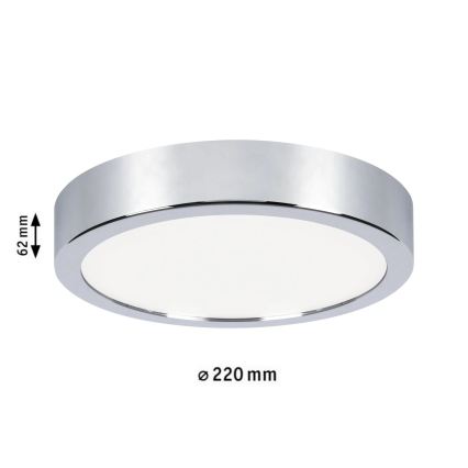Paulmann 93018 - LED/13W IP44 Dimmbar badrumstaklampa AVIAR 230V